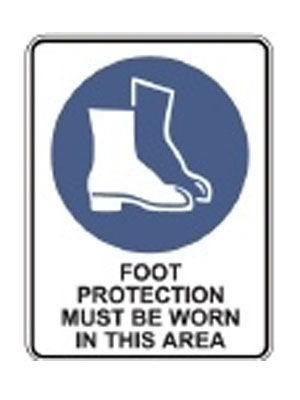 Foot Protection Must Be Worn In This Area