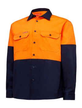 HARD YAKKA Shirt Hi Vis LS Y04605