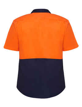 HARD YAKKA Shirt Hi Vis Vented SS Y04620