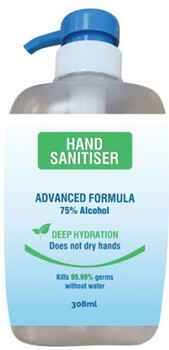 Hand Sanitiser - 308ml (BUHS308)