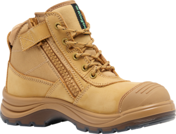 KING GEE Women's Tradie Side Zip Safety Boot (K26491)