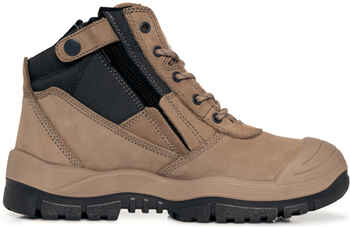 MONGREL ZipSider Safety Boot with Scuff Cap 461060