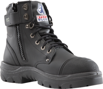 STEEL BLUE Argyle Zip Scuff Cap Safety Boot 312652