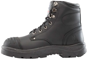 STEEL BLUE Argyle Zip Scuff Cap Safety Boot 312652 BLACK