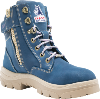 STEEL BLUE Southern Cross Zip Ladies Safety Boot 512761