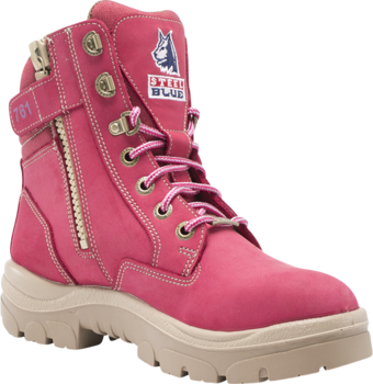 STEEL BLUE Southern Cross Zip Ladies Safety Boot 512761