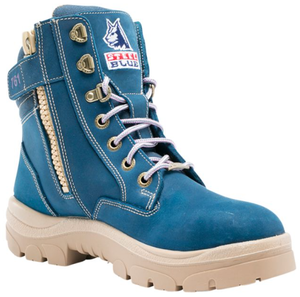 STEEL BLUE Southern Cross Zip Ladies Safety Boot 512761
