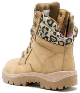 STEEL BLUE Southern Cross Zip Ladies Safety Boot 522761 JUNGLE