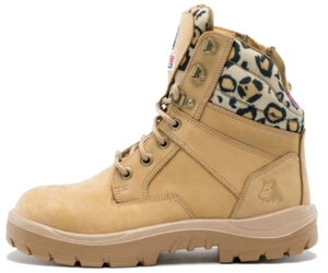 STEEL BLUE Southern Cross Zip Ladies Safety Boot 522761 JUNGLE