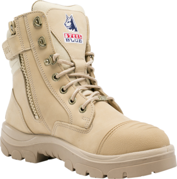 STEEL BLUE Southern Cross Zip Scuff Safety Boot (312661)