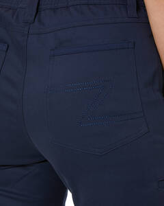 ZADIE Pants THE MIDDY Z02P Navy